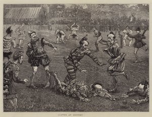 Clowns at Cricket by William Bazett Murray
